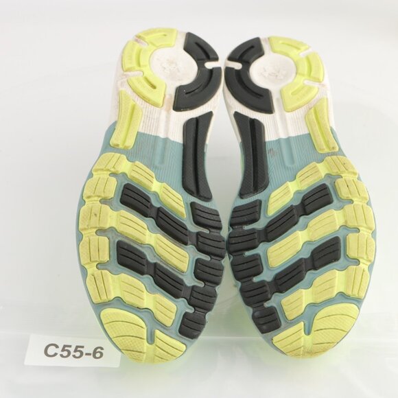 Under Armour Womens SpeedForm Velociti Running Shoe Size 9 Green Gray Sneaker - Picture 8 of 12